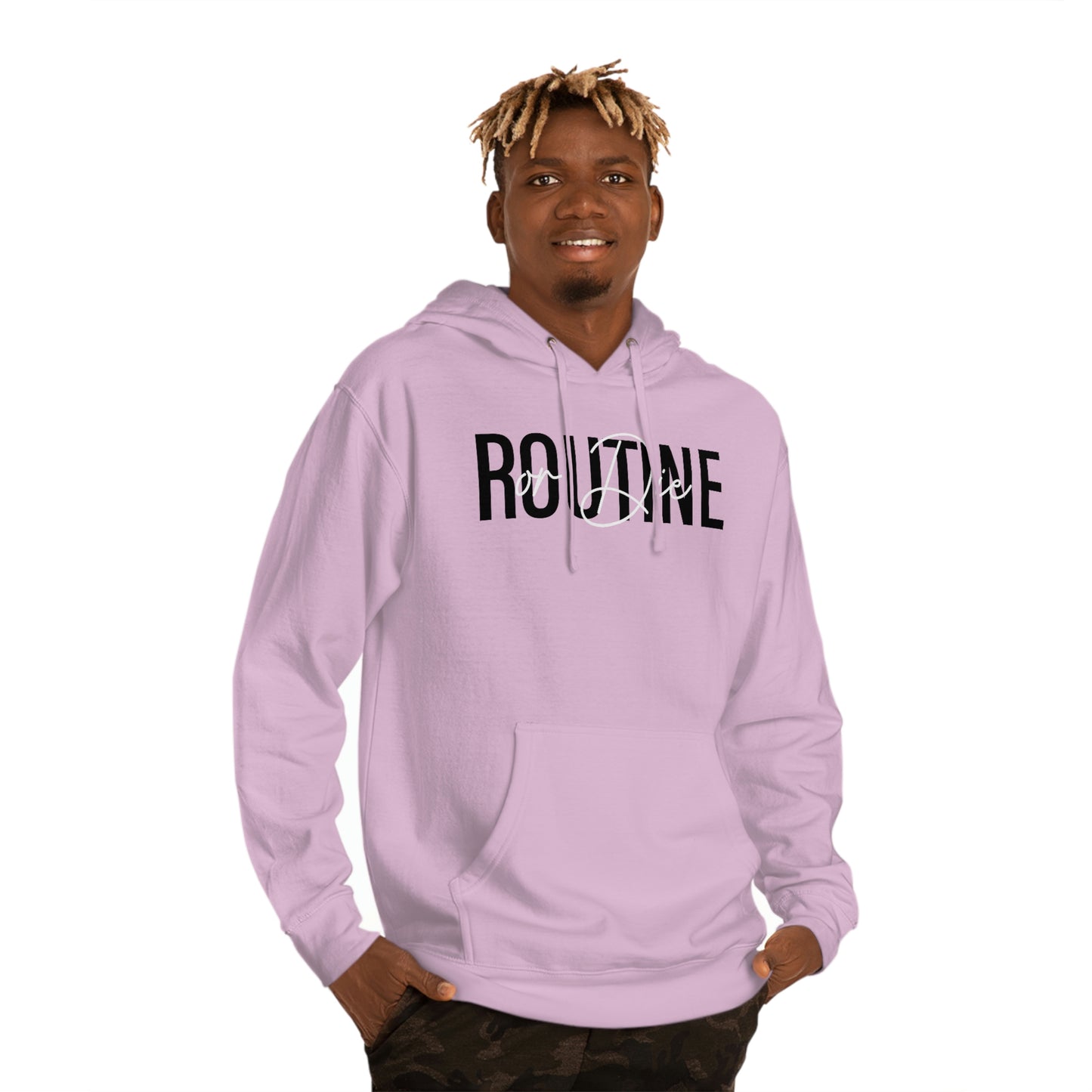 Routine or Die | Unisex Hooded Sweatshirt | What's the Rule