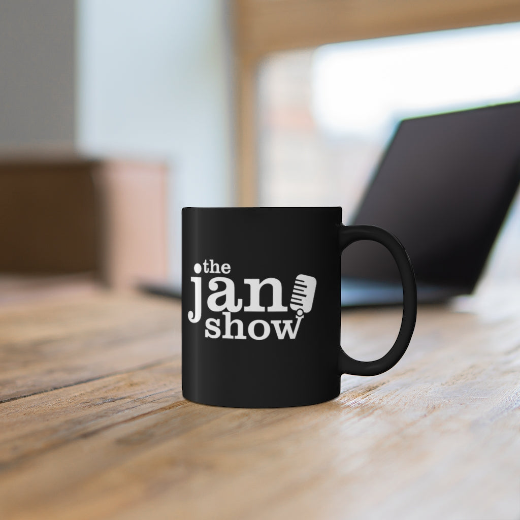 The Janoshow 11oz Black Mug