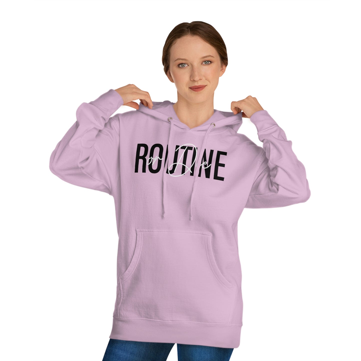 Routine or Die | Unisex Hooded Sweatshirt | What's the Rule
