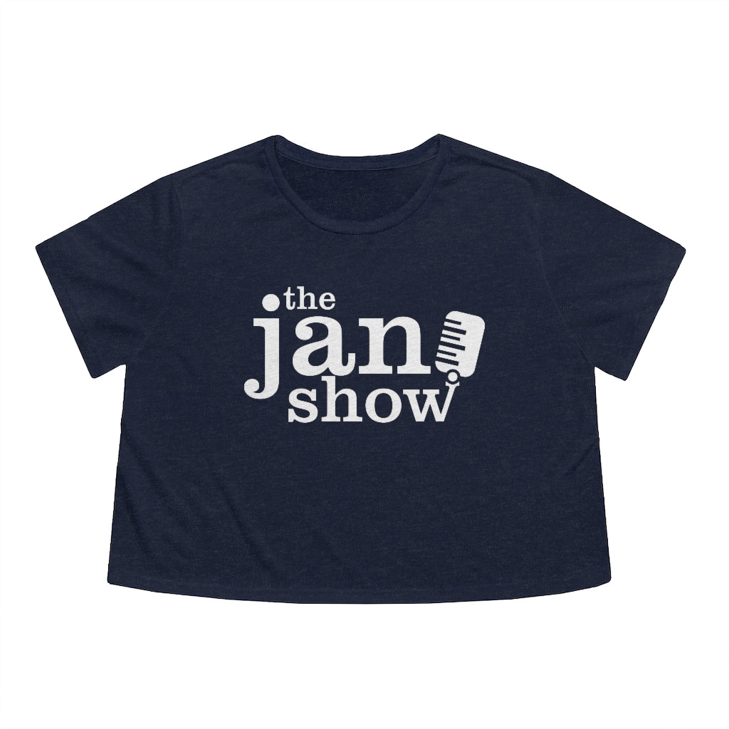 The Janoshow | Women's Flowy Cropped Tee