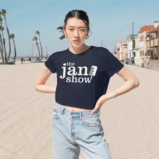The Janoshow | Women's Flowy Cropped Tee