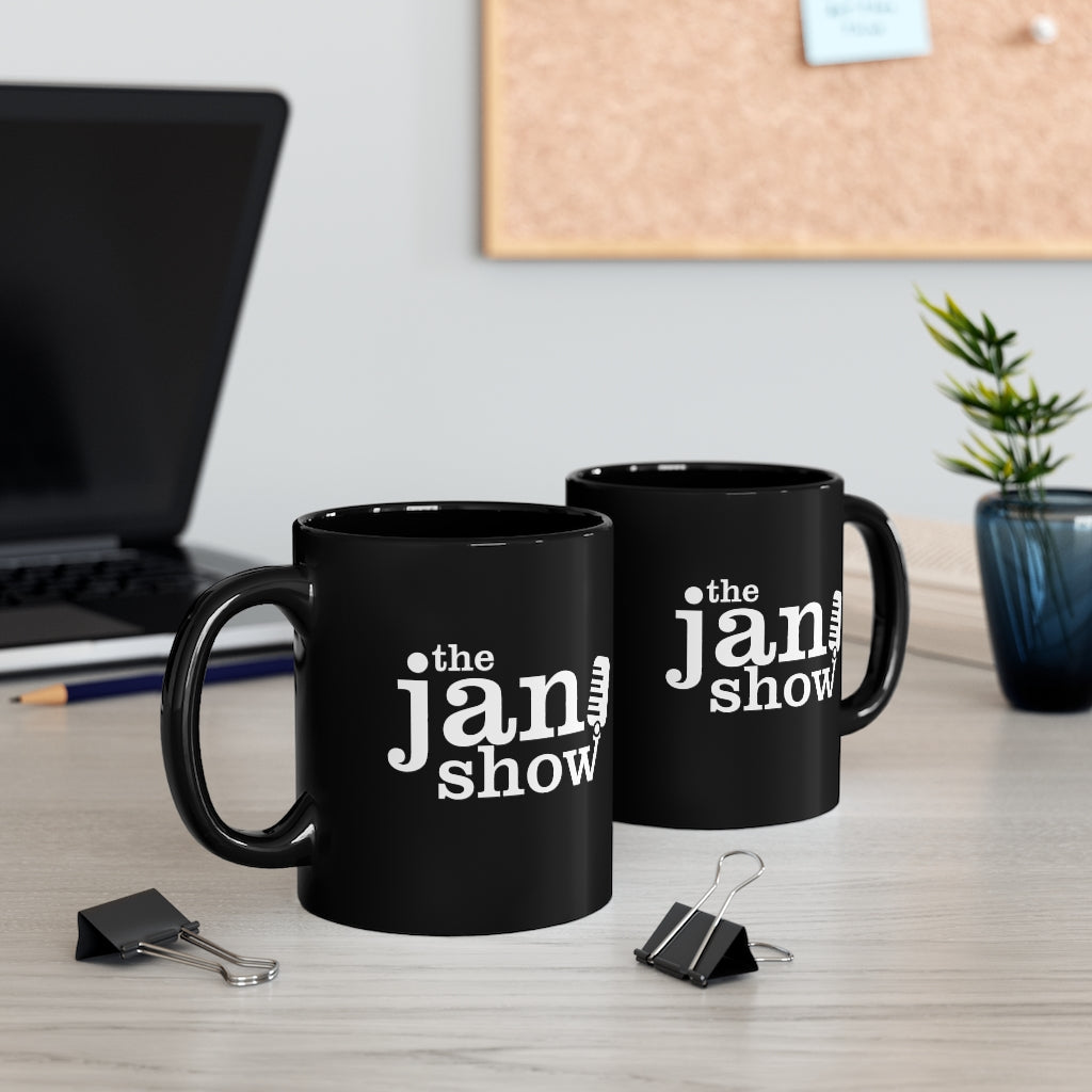 The Janoshow 11oz Black Mug